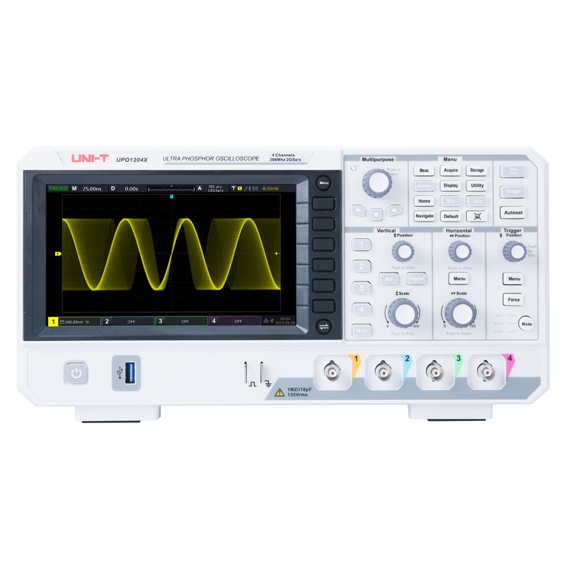 UNI-T UPO1104X Oscilloscopio d - Digital Storage Oscilloscope 4 Channel 100Mhz recensione e prezzo